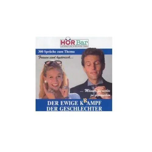 Produktbild: Kampf der Geschlechter. CD . 300 Sprüche zum Thema (Hallwag-Taschenführer) (HörBar - Unterhaltung in höchsten Tönen)