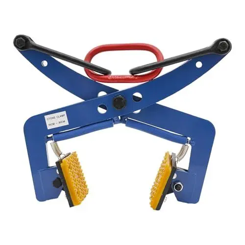 Produktbild: KANBCNG Versetzzange Bordsteinzange Steinzange Pflastersteinheber 300kg Belastung Steinträger Hebezange Bordsteinträger Heber Steingreifer Ziegelzange Randsteinheber Öffnung 10-30cm Hebevorrichtung