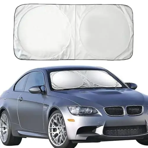 Produktbild: KANDTCS Sonnenschutz Auto Frontscheibe, für Chery Tiggo 8 Plus 2021-2024 Auto Sonnenblende Faltbar UV-Schutz Frontscheibenabdeckung Thermomatte,A/Front