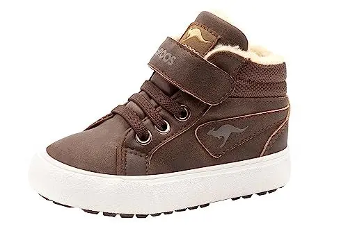 Produktbild: KangaROOS Jungen Unisex Kinder KAVU Iii Sneaker, Dk Brown Sand, 30 EU