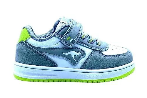 Produktbild: KangaROOS Jungen Unisex Kinder K-CPI Piglet EV Sneaker, Ultimate Grey/Lime, 22 EU