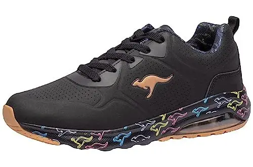 Produktbild: KangaROOS Unisex K-Air Ora Sneaker, Black/Multi, 41 EU