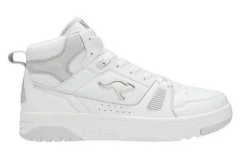 Produktbild: KangaROOS Unisex K-Draft Center Mid Sneaker, White/Nimbus Cloud, 45 EU