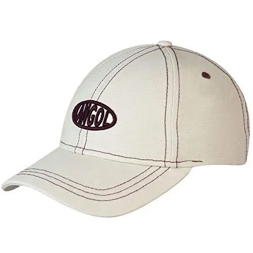 Produktbild: Kangol Herren Arbeitskleidung Natürlich cremefarbene Baseballmütze