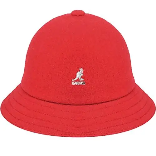 Produktbild: Kangol Unisex Wolle, lässig Baskenmütze, Rot, 56