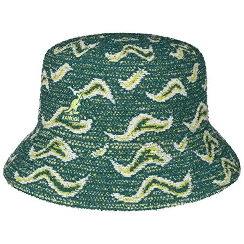 Produktbild: Kangol Wave Camo Bucket Damenhut K3497 FN438 Fanfare, Türkis L