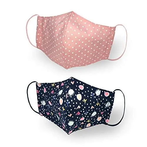 Produktbild: Kanguru la coperta con le maniche Green Mask, Grüne Maske, zweiteiliges Set, Gesichtsmaske, 100% Baumwolle, waschbar, wiederverwendbar, für Erwachsene