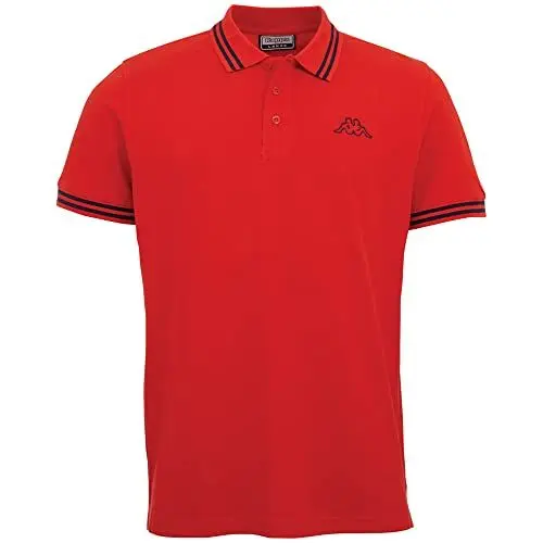 Produktbild: Kappa Herren Kurzarm Poloshirt STYLECODE: 709361 Aleot Men Poloshirt I Flame Scarlet I 6XL