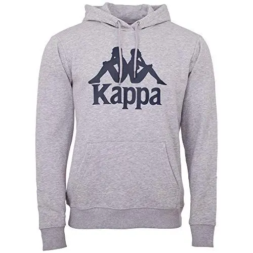 Produktbild: Kappa Herren Taino Kapuzensweatshirt, Grey Melange, S EU
