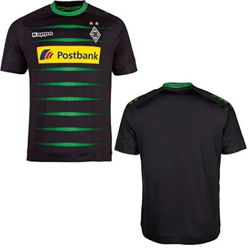 Produktbild: Kappa Herren Trikot 3rd 2016/2017 Borussia Mönchengladbach, schwarz, XL