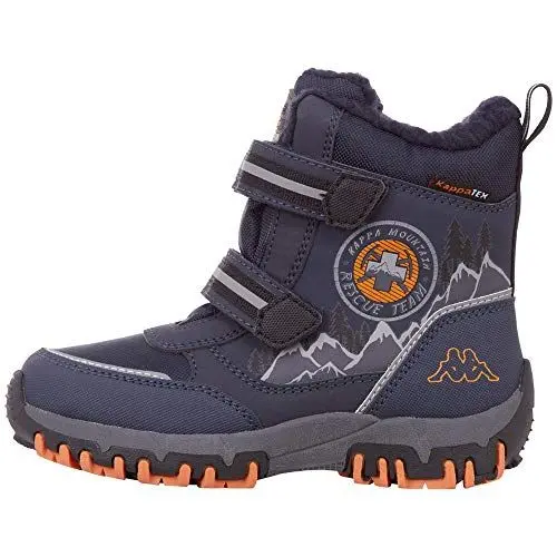 Produktbild: Kappa Jungen Rescue Tex Kids Klassische Stiefel, Blau 6744 Navy Orange, 25 EU