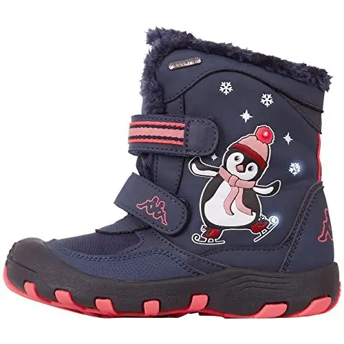 Produktbild: Kappa Unisex Kinder Pinq Tex Sneaker, Navy Pink, 33 EU