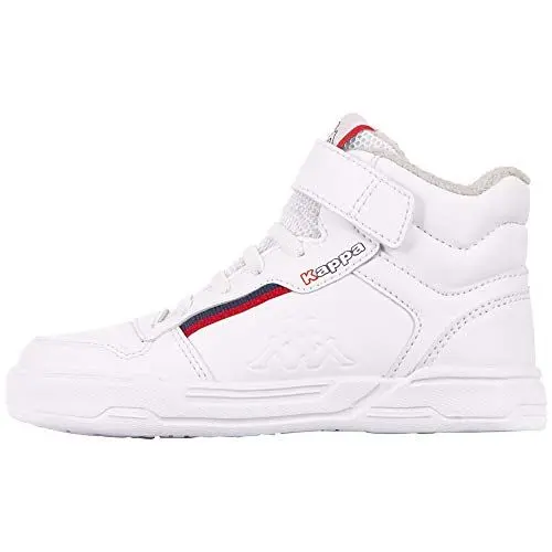 Produktbild: Kappa Unisex Kinder Mangan II Ice Kids Sneaker, 1020 White Red, 28 EU