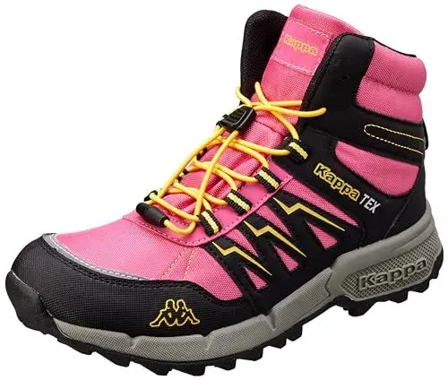 Produktbild: Kappa Unisex Kinder Stylecode: 261065t Boxford Mid Tex T Sneaker, Pink Yellow, 36 EU