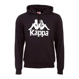 Produktbild: Kappa Unisex Taino Hooded Sweatshirt Pullover Hoody 705322 Schwarz, Bekleidungsgröße:S