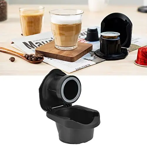 Produktbild: Kapseladapter für Maschine, Wiederverwendbare Kaffeekapsel Konverter Adapter für -Originalkapseln Kaffeekapseln Adapter Nachfüllbarer