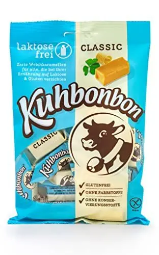 Produktbild: Karamellbonbons Kuhbonbon Laktosefrei 175g