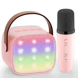 Produktbild: Karaoke Mikrofon Kinder Karaoke Maschine Geschenke für Mädchen - Mini Karaoke Maschine - Kinder Karaoke mit Mikrofon-Geburtstagsgeschenk Kindertag- Spielzeug für 3 4 5 6 7 8 9 10+