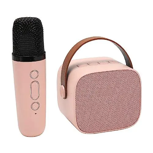 Produktbild: Karaoke-Maschine mit BT-Lautsprecher – Großes Klangfeld, Professioneller Chip, Kabellose Verbindung, USB/SD-Wiedergabe, für TV, Telefon-Karaoke (#3)