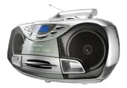 Produktbild: Karcher RR 510(N) - tragbares CD Radio (CD Player mit Kassette, FM Radio, Boombox, kleiner Kinder CD Spieler, MP3-Player, USB, Stereoanlage, Kompaktanlage, Batterie/Netzbetrieb)