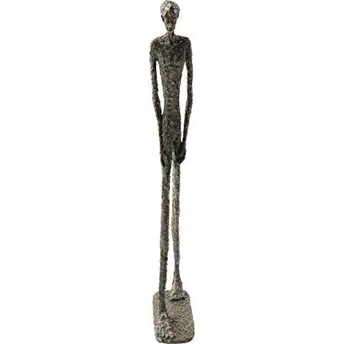 Produktbild: Kare Design Deko Objekt Art Man Bronze, Dekofigur, Skulptur, Tischaccessoires, Deko Figur fürs Wohnzimmer, Flur, Schlafzimmer, Accessoire, Deko für Regale oder Sideboards, 79x25x11 cm (H/B/T)