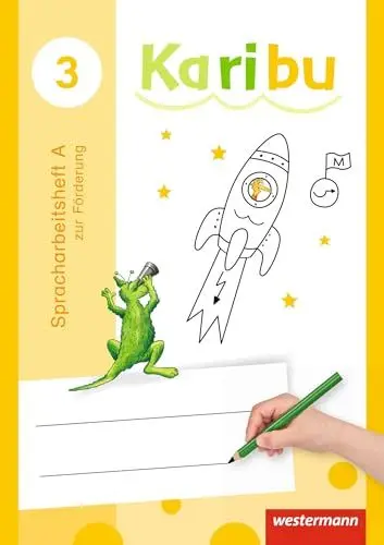 Produktbild: Karibu - Ausgabe 2016: Spracharbeitsheft 3 zur Förderung