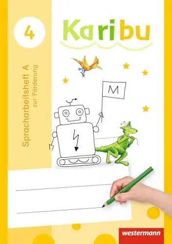 Produktbild: Karibu - Ausgabe 2016: Spracharbeitsheft 4 zur Förderung
