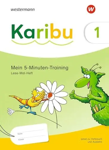 Produktbild: Karibu - Ausgabe 2024: Mein 5-Minuten-Training: Lese-Mal-Heft Sinnentnehmendes Lesen trainieren