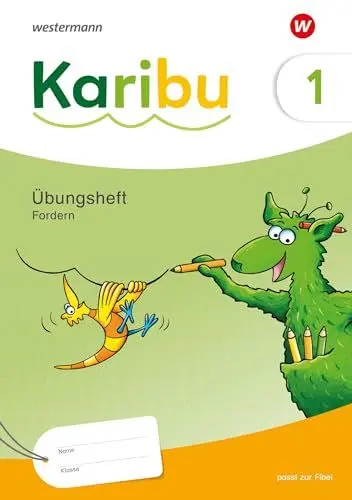 Produktbild: Karibu - Ausgabe 2024: Übungsheft Fordern 1 passend zu Ausleihe und Verbrauch