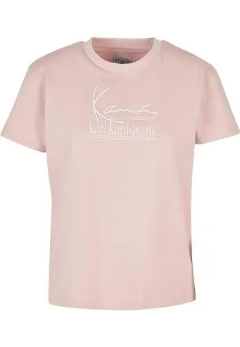 Produktbild: Karl Kani Damen KW221-012-1 Signature KKJ Tee Rose XL Rose
