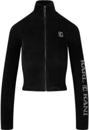 Produktbild: Karl Kani Damen KW224-010-1 KK OG Corduroy Crop Jacket XXS Black