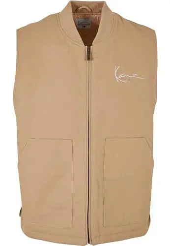 Produktbild: Karl Kani Herren KM231-044-1 KK Chest Signature Vest sand M sand