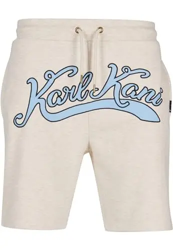 Produktbild: Karl Kani Herren KM241-029-2 Small Signature Diner Sweatshorts XL Vanilla Melange