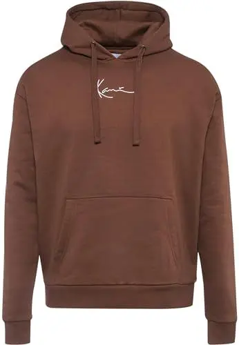 Produktbild: Karl Kani Herren KM-HD011-022-10 KK Small Signature Essential Hoodie S Dark Brown