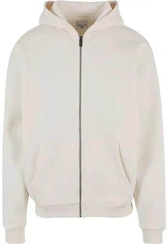 Produktbild: Karl Kani Herren KM-ZH011-003-06 Chest Signature Essential Zip Hoodie Off White, L