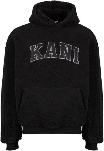 Produktbild: Karl Kani Serif Teddy Hoodie XL Black