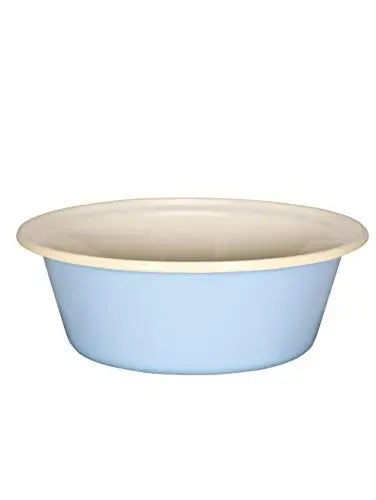 Produktbild: Karl Krüger 90159 Emaille-Schüsselset Sylt, 3-er teilig, pastellblau, Einheitsgröße, Blau