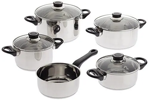 Produktbild: Karl Krüger Kochtopf-Set, Edelstahl, Silber, 16 Centimeters cm, 4
