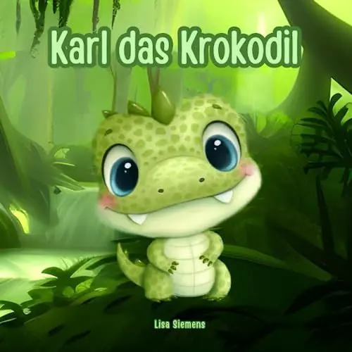 Produktbild: Karl das Krokodil: Kurzgeschichten über Milchzähne, Wackelzähne, Karies und den ersten Besuch beim Zahnarzt