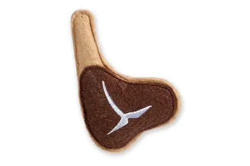 Produktbild: Karlie Katze T-Bone - Katzenspielzeug - Textil - Braun - 10x7x2 cm
