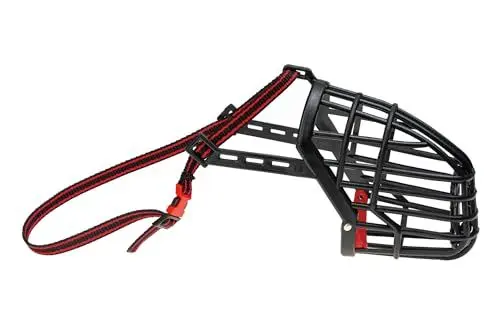 Produktbild: Karlie Maulkörbe mit Klickverschluss L: 40 cm B: 36 - 67 cm schwarz