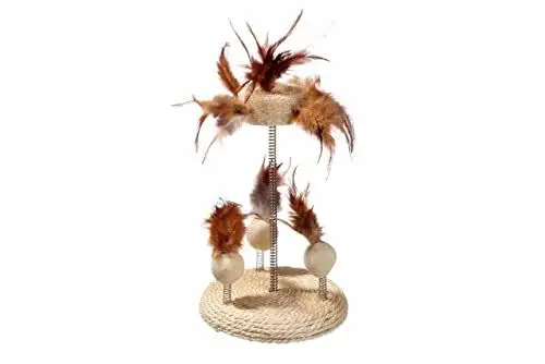 Produktbild: Karlie Nava Sisal und Luffa Spielzeug H: 25 cm ø: 15 cm beige