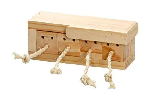Produktbild: Karlie Rody Brain Train Cube, 4 Klötze L: 21.5 cm B: 8.5 cm H: 7.5 cm natur