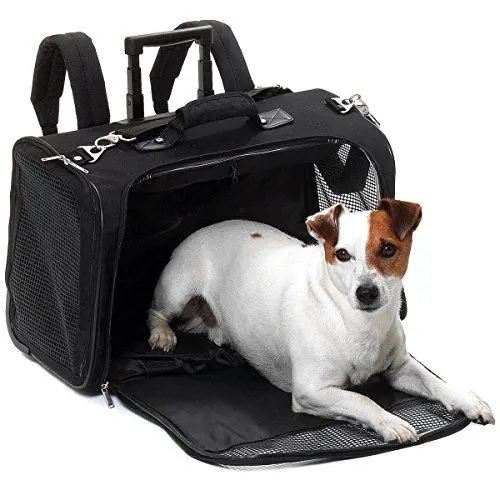 Produktbild: Karlie Tragetasche Smart Trolley L: 52 cm B: 26 cm H: 34 cm schwarz