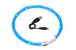 Produktbild: Karlie Visio Light LED Schlauchhalsband L: 20 - 70 cm blau