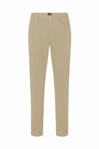 Produktbild: Karlowsky Herren 5-Pocket-Hose Classic-Stretch, aus nachhaltigem Material, Bio-Baumwolle kieselgrau Größe 62/l