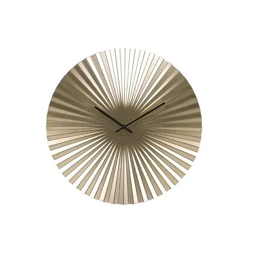 Produktbild: Karlsson KA5657GD Sensu Uhr, Wanduhr, Stahl, Gold, One Size