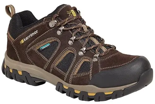 Produktbild: Karrimor Bodmin IV Weathertite, Men's Low Rise Hiking Shoes, Brown (Dark Brown), 9 UK (43 EU)