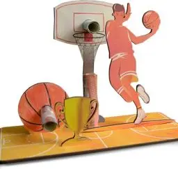 Produktbild: Karte Basketball - Basketball 3D-Holzkarte | Geldgeschenke, Grußkarte Basketball, Basketball Spieler, Basketball Karten, Geburtstagskarte Basketball, Basketball Fan, Basketball Geschenk