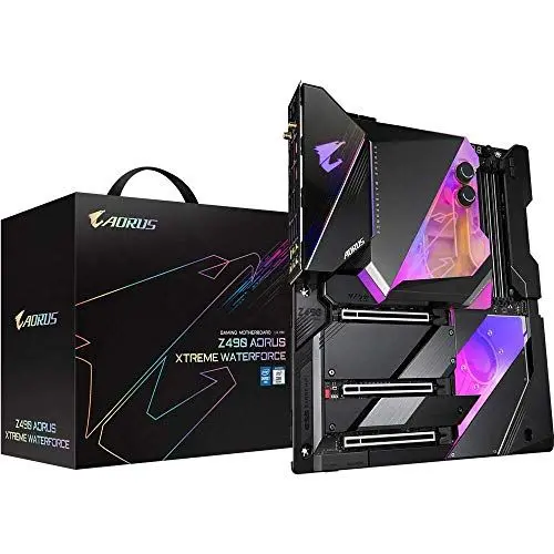 Produktbild: Karte Mere Gigabyte Z490 Aorus Xtreme Waterforce, Schwarz